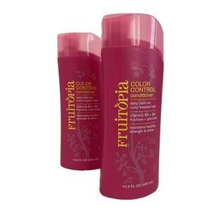Lot of 2 Fruitopia Color Control Daily Conditioner 13.5 Ounces Vitamins B3 B6